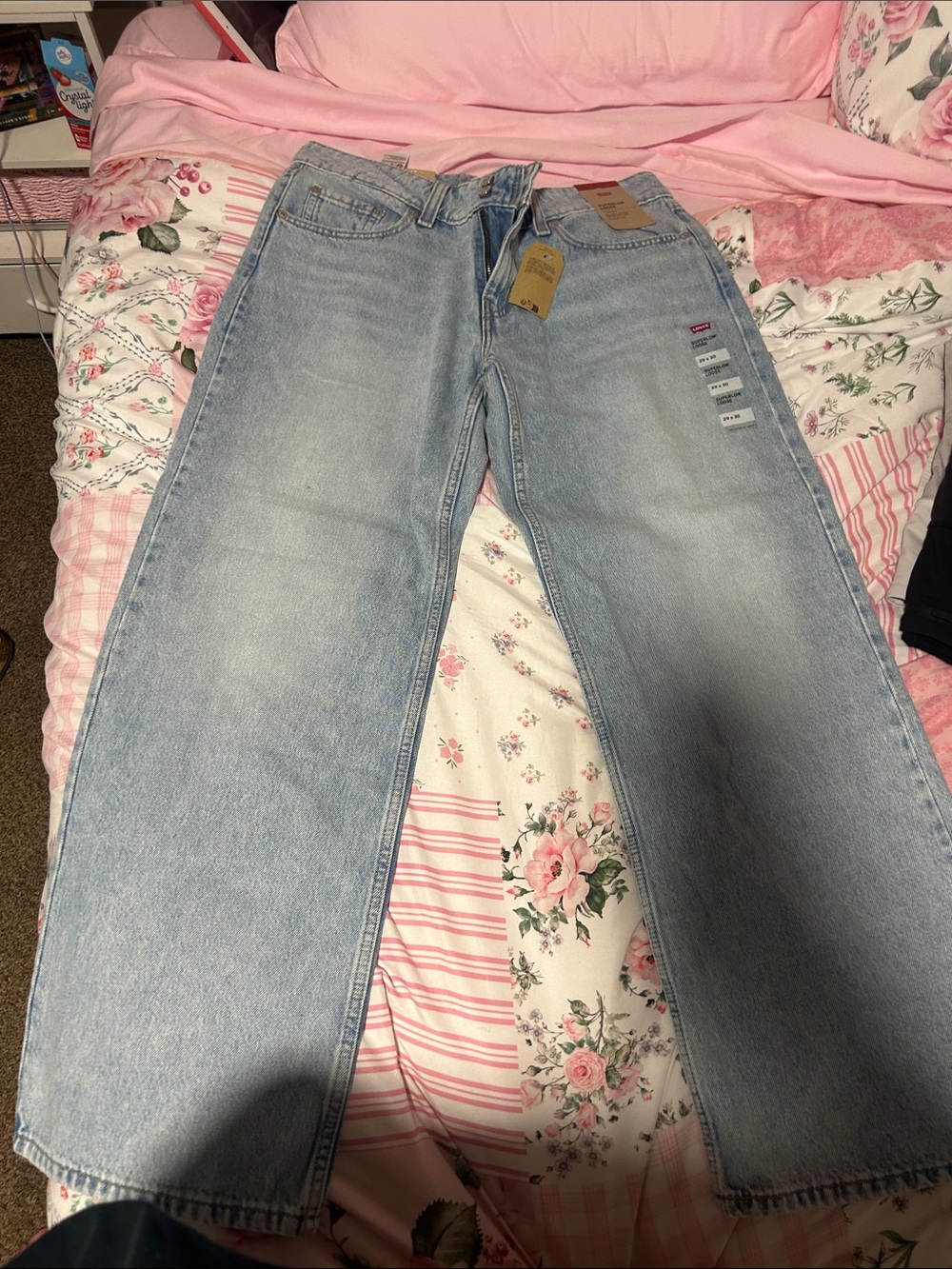 Levi's Light Blue Wide-Leg Women's Jeans